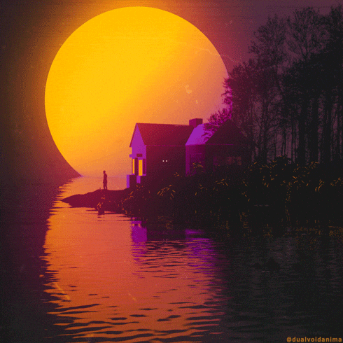 Animated lofi background